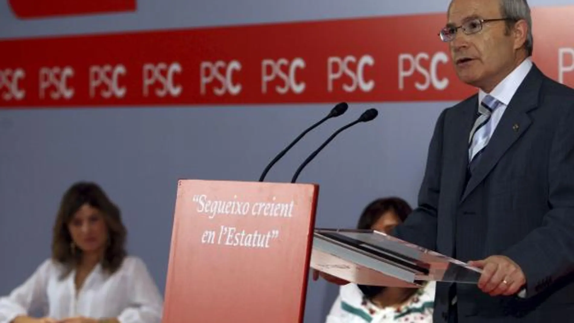 El presidente de la Generalitat, José Montilla
