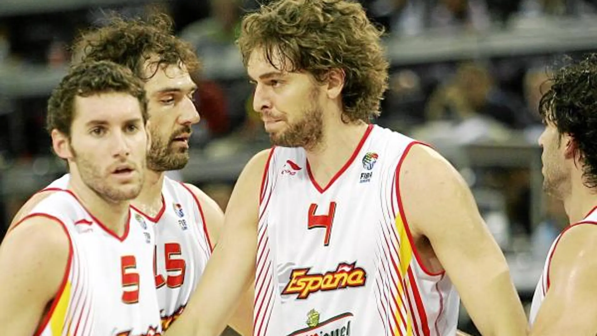 Rudy y Berni, invitados de lujo en el Basket Campus 2010, son compañeros de selección desde 2004