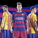 Las nuevas camisetas del Barcelona, para la temporada 2015/16, son innovadoras y polémicas