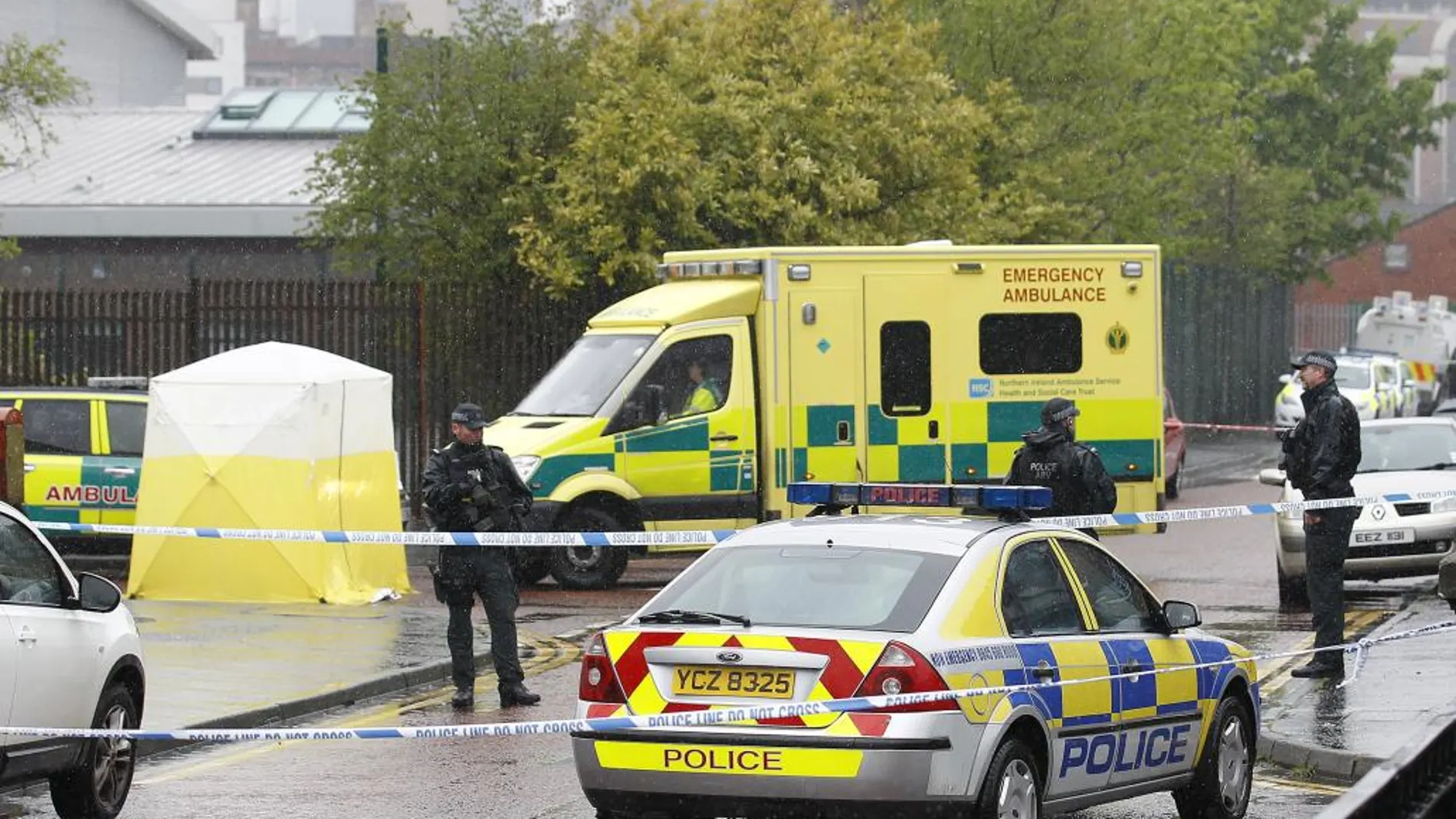 El tiroteo tuvo lugar en la calle Welsh, una zona del sur de la capital de Irlanda del Norte