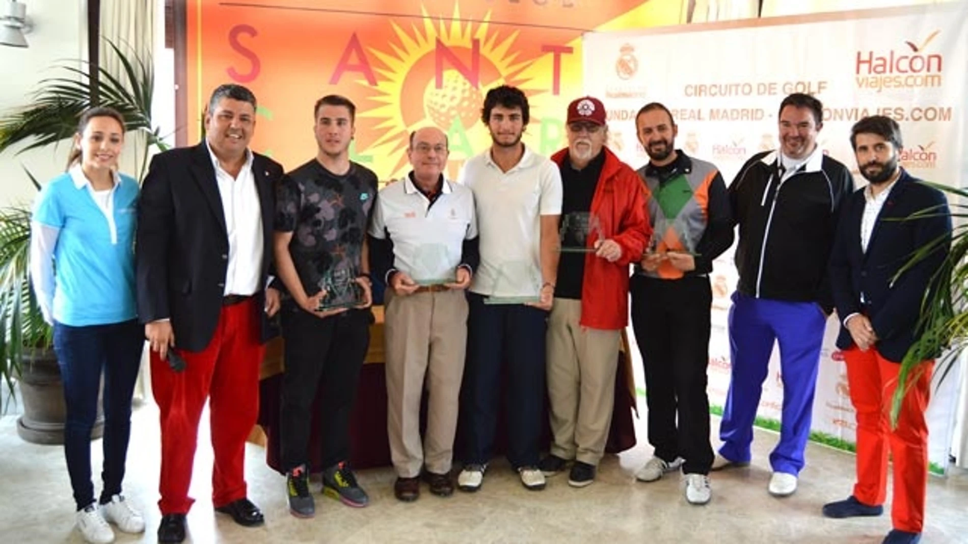 Ganadores en el torneo