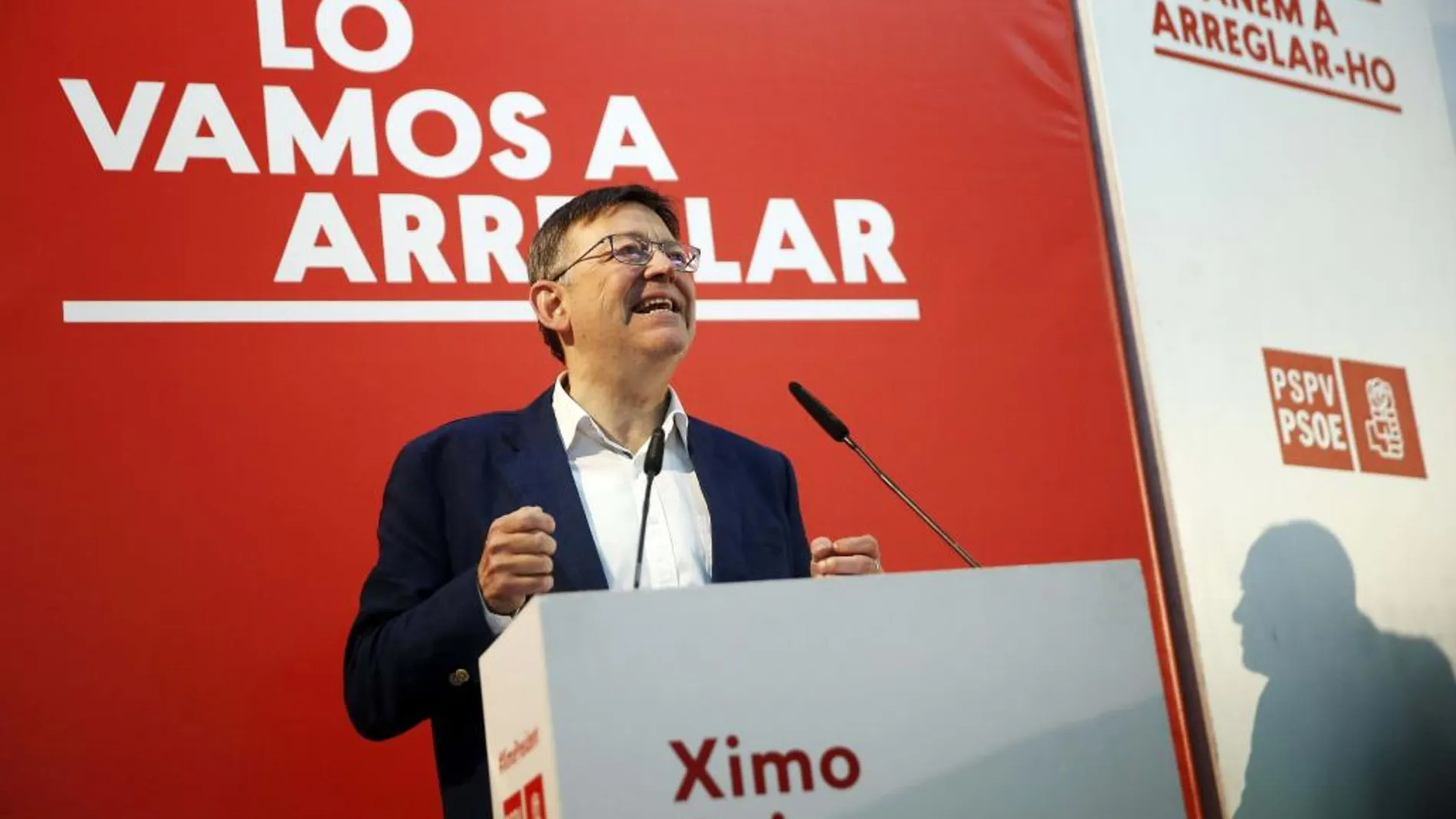 El secretario general del PSPV-PSOE, Ximo Puig, durante su intervención en el Comité Nacional del partido