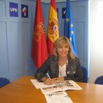 La concejal en funciones de UPN, María Caballero