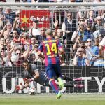 Bravo detuvo un penalti a Parejo que hubiera supuesto el empate a uno