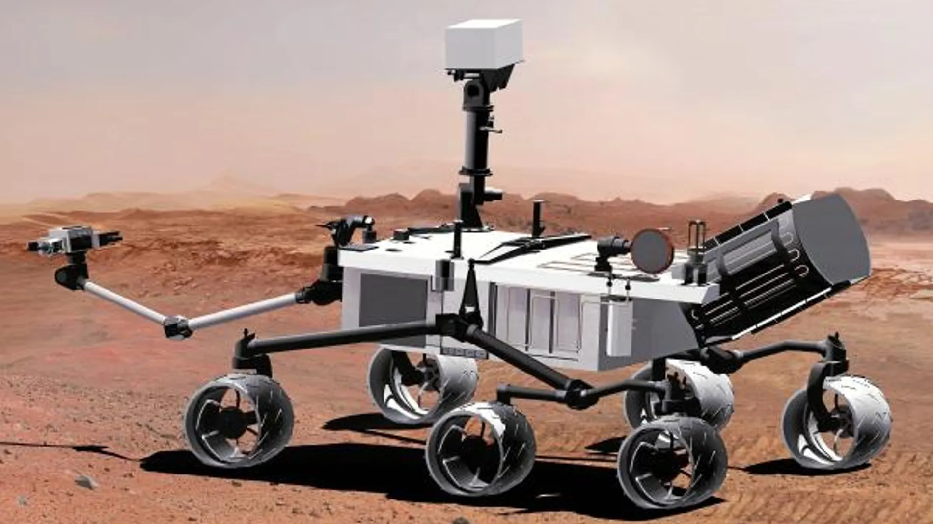 España aterrizará en Marte con una antena y un sensor a Marte