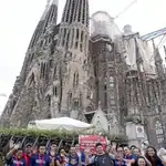  Los peregrinos de la JMJ disfrutan de Barcelona