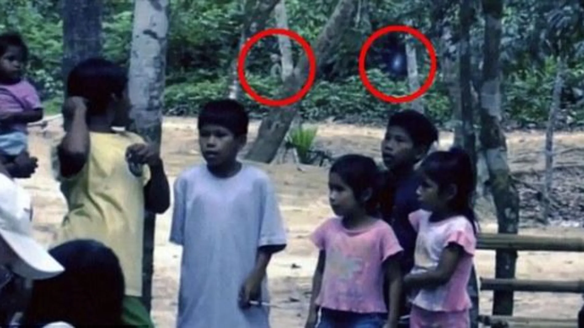 Un alien en el vídeo de las vacaciones