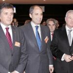 El presidente de la Comunitat, Francisco Camps, ayer en Bruselas