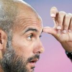 Guardiola se mostró más serio de lo habitual en su primera comparecencia