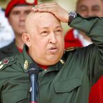 Chávez, el pasado sábado, durante la ceremonia de bienvenida al presidente boliviano Evo Morales en Caracas
