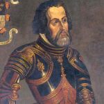 Retrato de Hernán Cortés