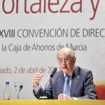 Carlos Egea, durante su intervención en el encuentro