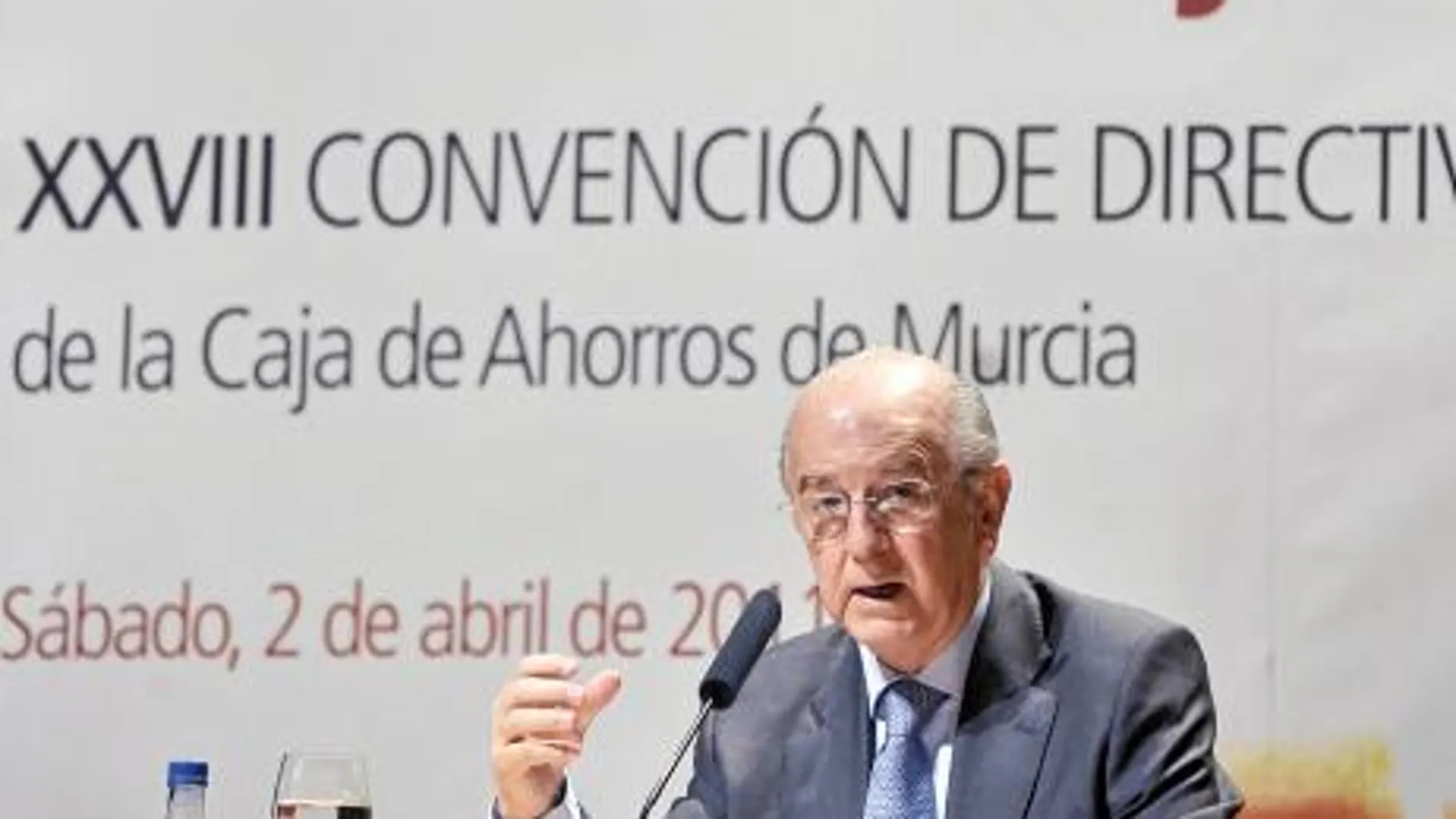 Carlos Egea, durante su intervención en el encuentro