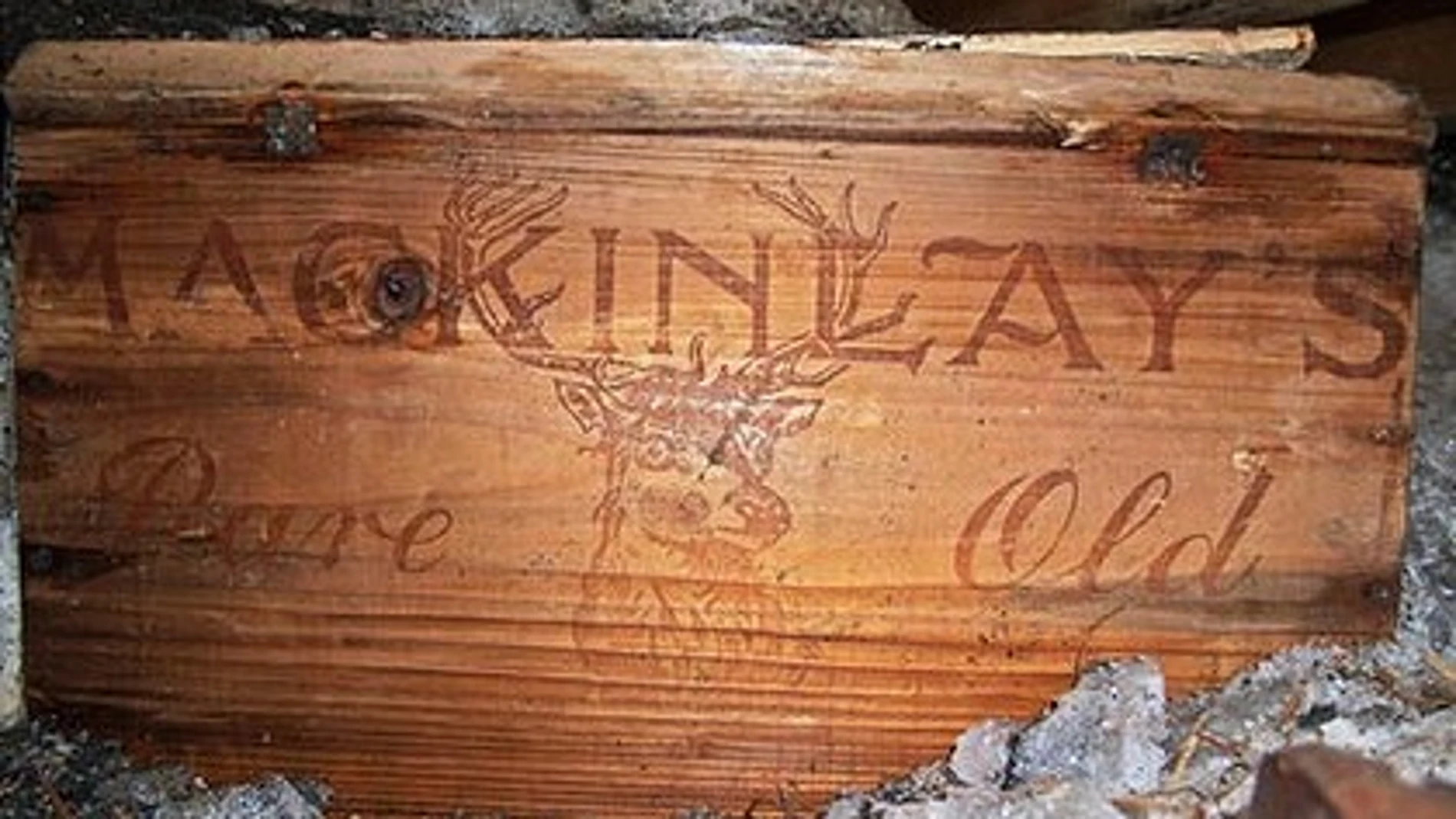 Un whisky añejo perdido 100 años bajo el hielo de la Antártida