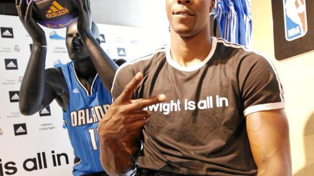El pívot de Orlando Magic, el pasado sábado en Madrid