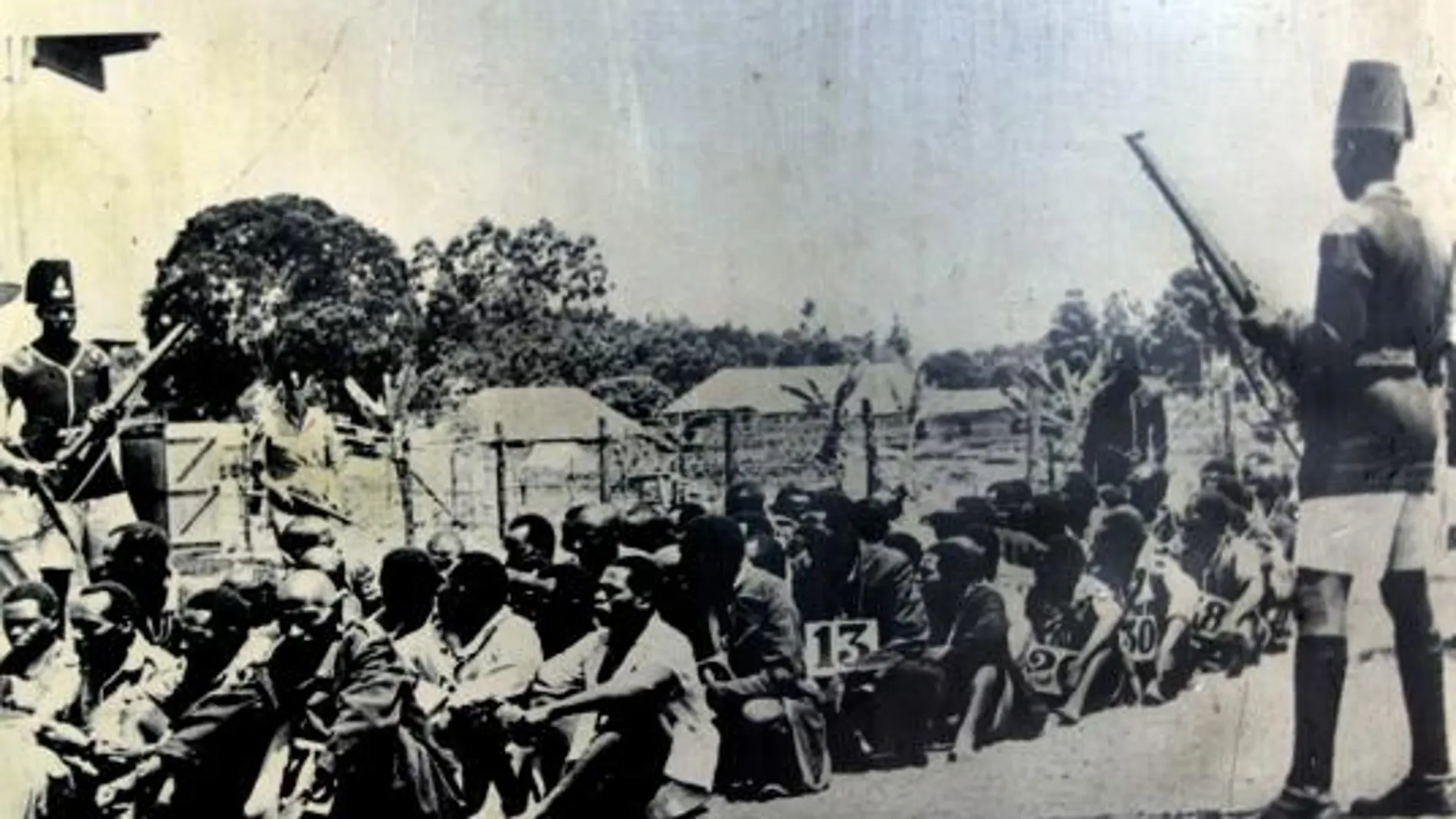 Esclavos en Kenia en los años 50