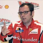 Stefano Domenicalli, jefe de equipo de Ferrari