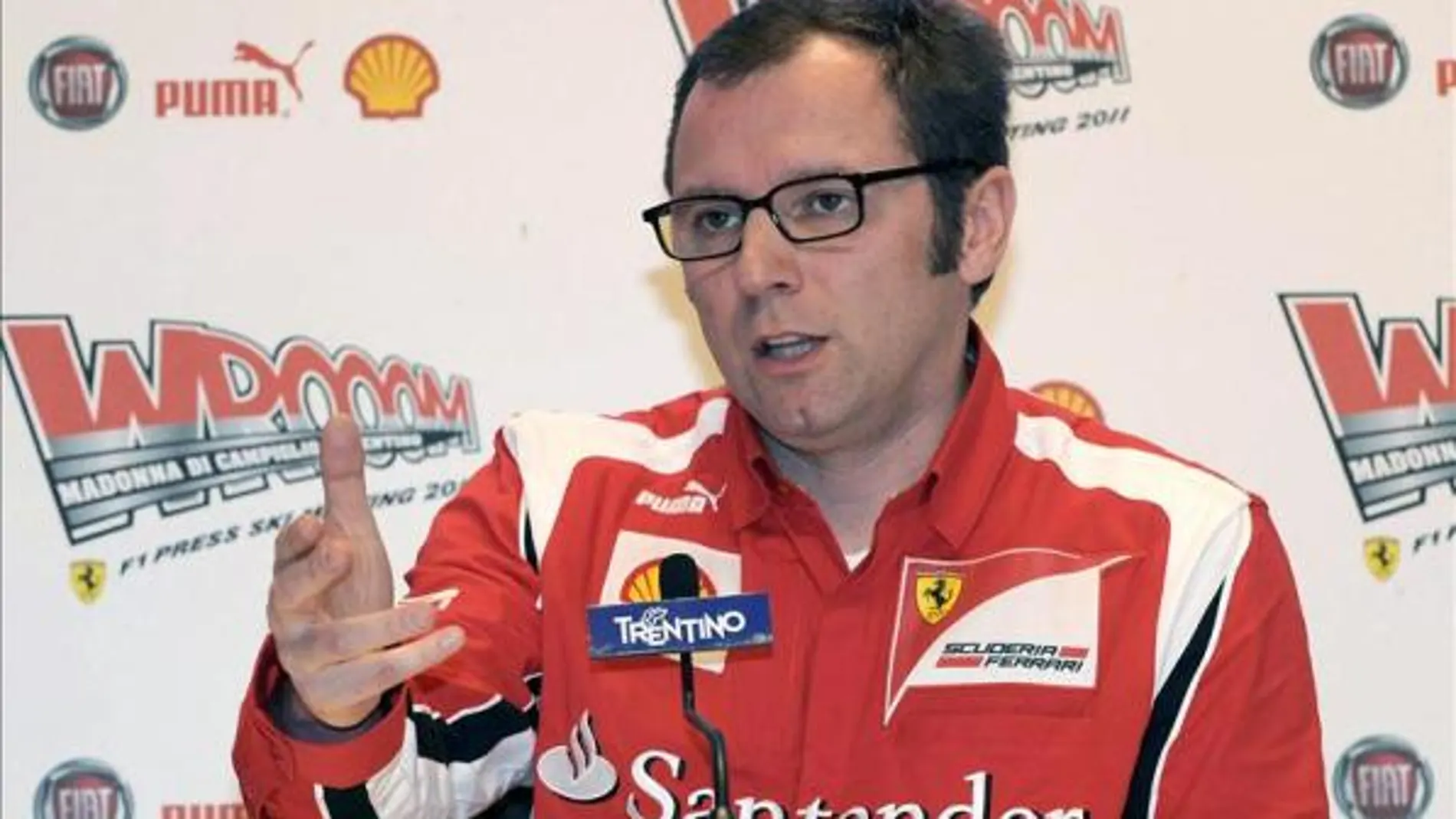 Stefano Domenicalli, jefe de equipo de Ferrari