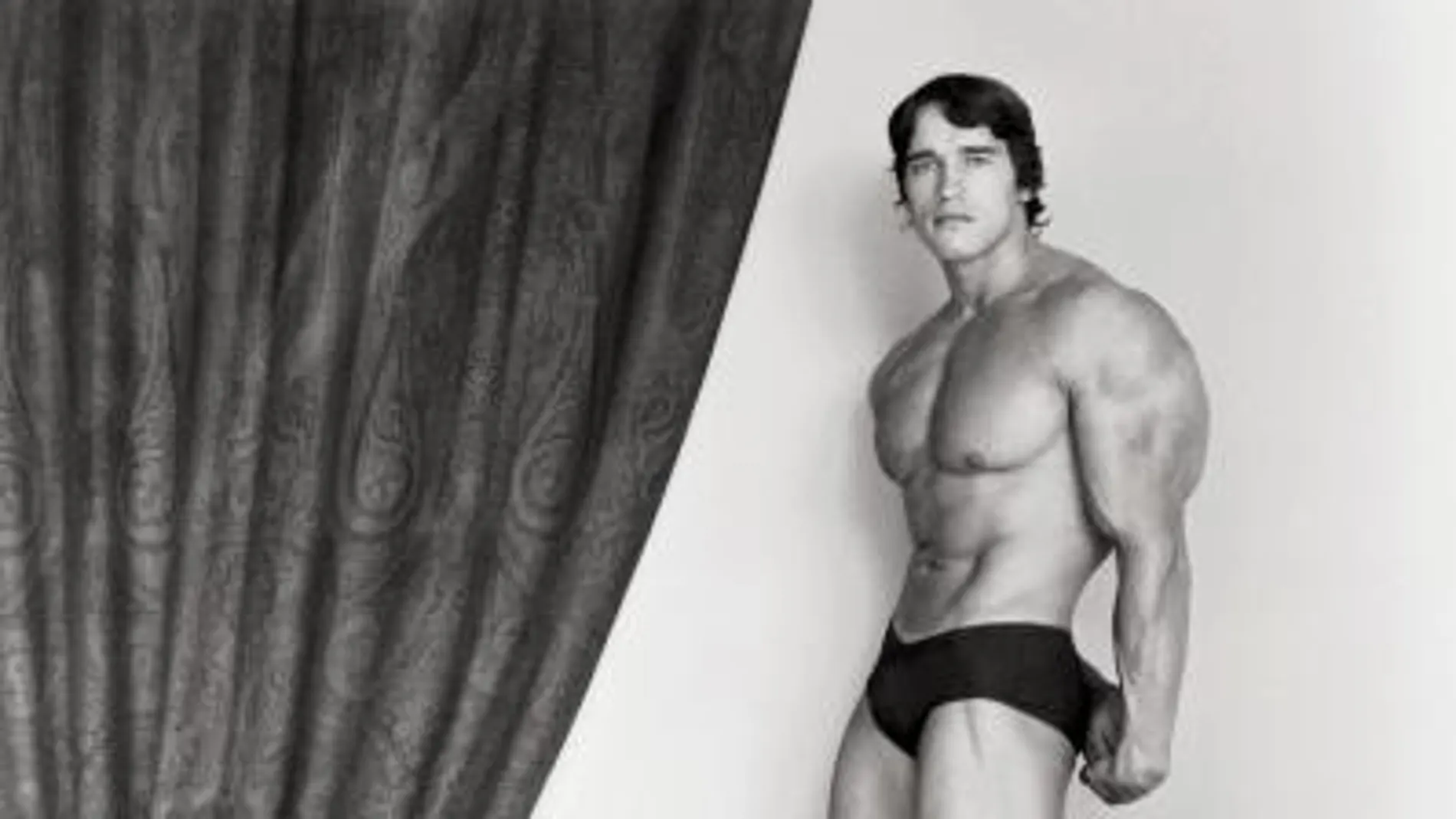 Retrato hecho por Robert Mapplethorpe a Arnold Schwarzenegger en 1976