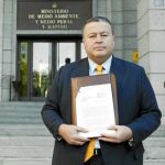 El alcalde de La Unión, Francisco Bernabé, a las puertas de Medio Ambiente
