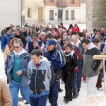 Familiares y usuarios de Feafes recorren el Camino de Santiago