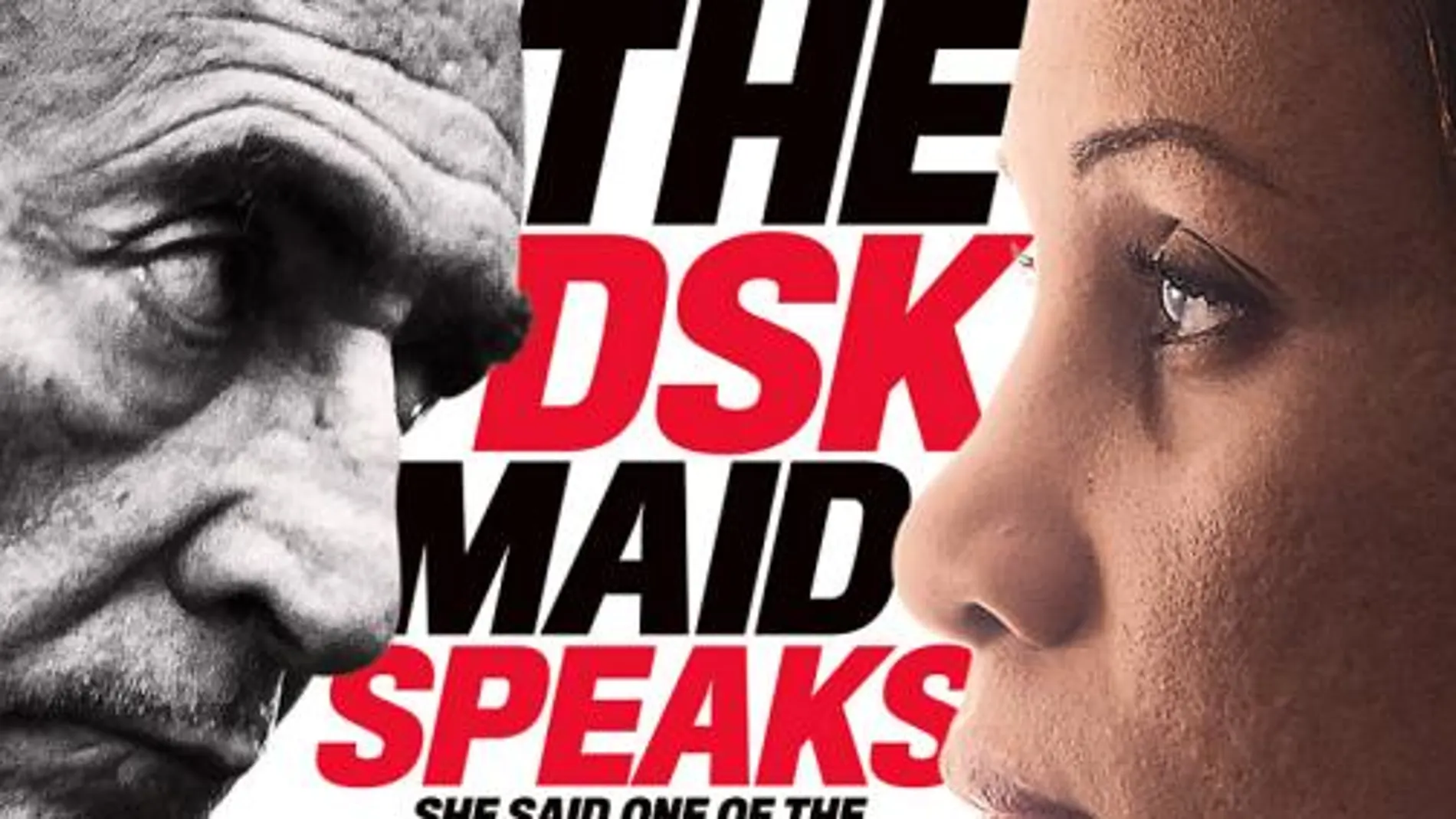 En la imagen, la portada de 'Newsweek' que muestra cara a cara a Strauss y su presunta víctima