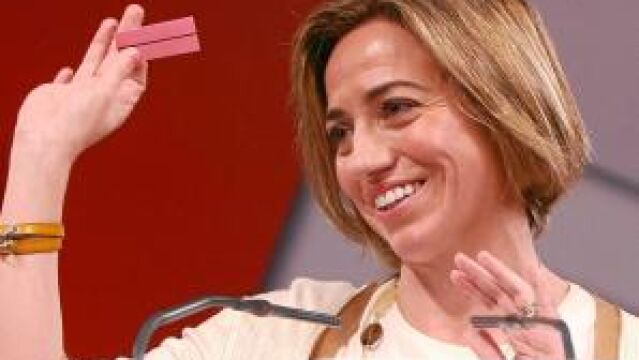 Chacón apenas entró en el debate sucesorio, pero su discurso estaba plagado de alusiones al futuro del presidente