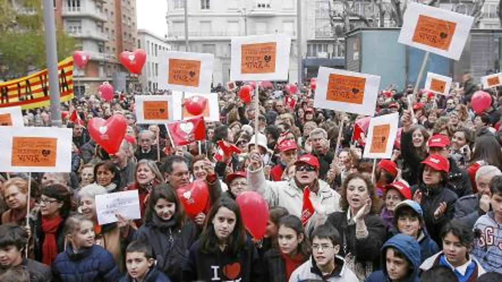 movilización Barcelona fue otra de las ciudades españoles que, el pasado año, se movilizó contra la Ley del Aborto