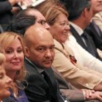 De izquierda a derecha, Isabel Tocino, Jaime García Legaz y Elvira Rodríguez, entre otros