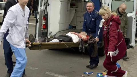 Explosión en el metro de Minsk