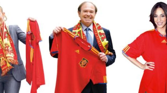 Leire Pajín, Pío García Escudero y Almudena Cid