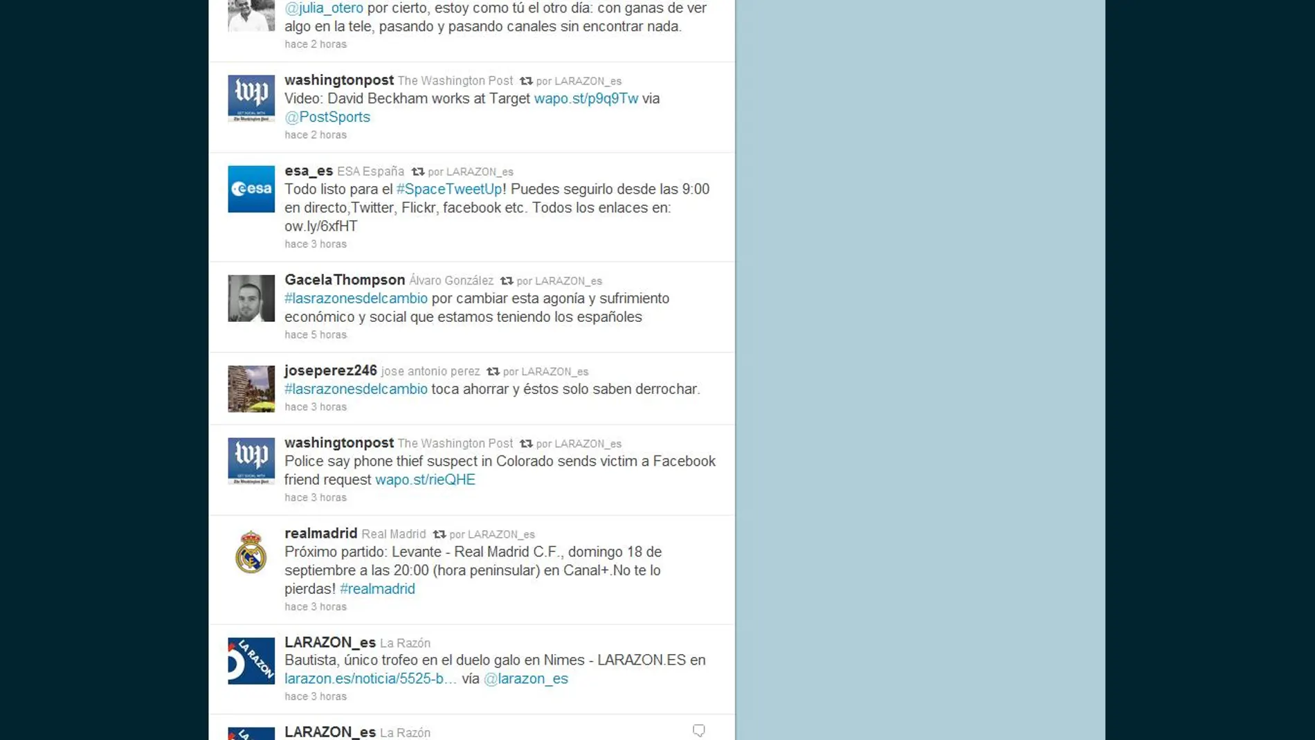Nuestros seguidores en Twitter nos dan sus #razonesdelcambio