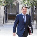 Mas recibirá hoy por la tarde en el Palau de la Generalitat a representantes de siete entidades