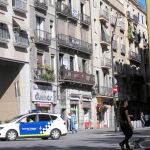En la imagen, un coche patrulla de la Guardia Urbana de Barcelona