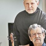 El lutier Weinstein y el violinista Shlomo Mintz