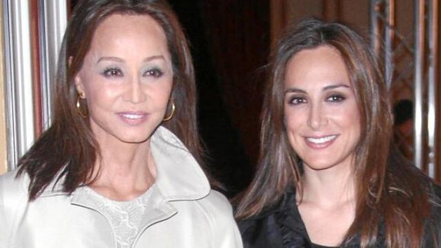 Isabel Preysler y Tamara fueron la sensación del desfile