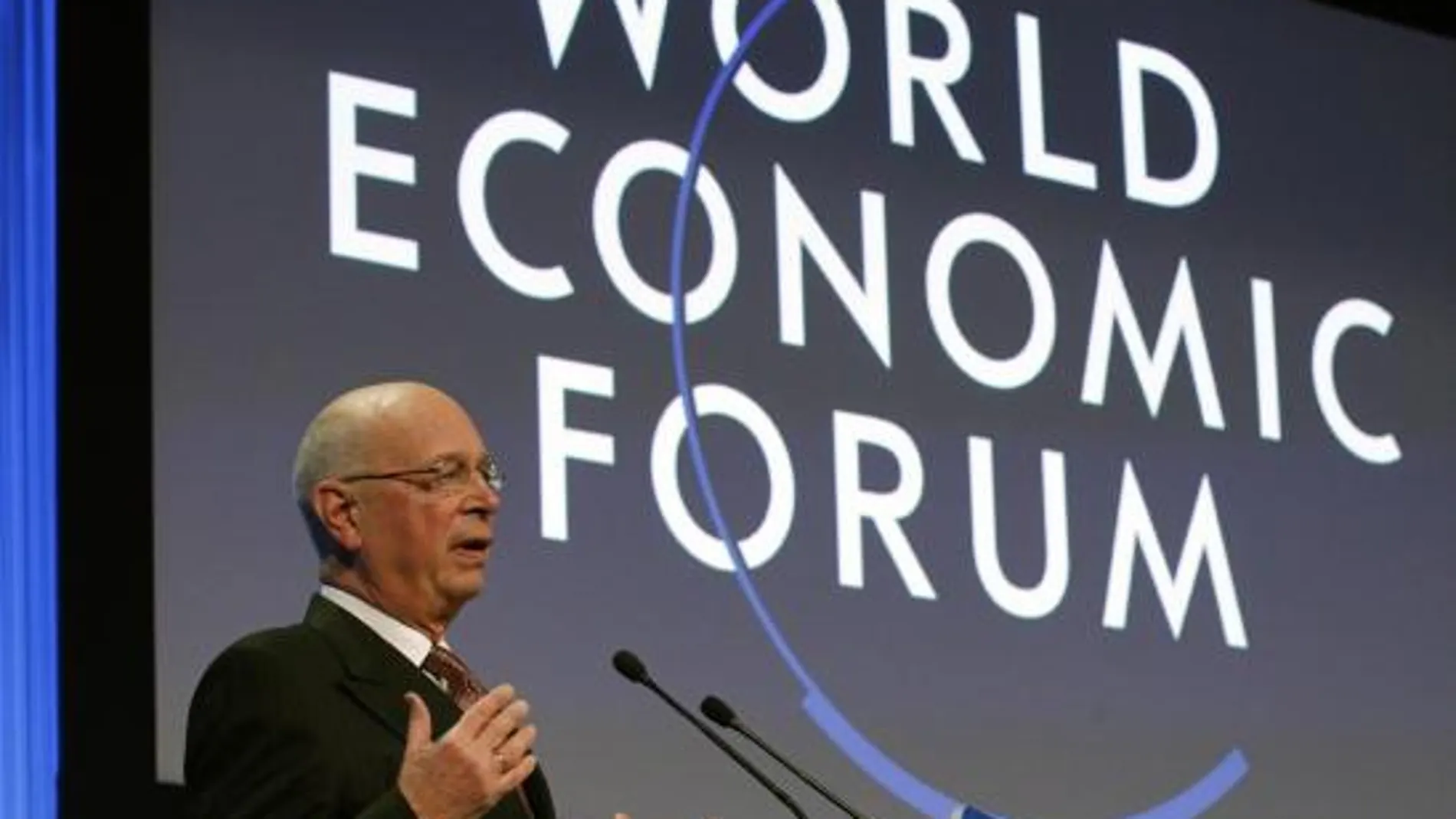 El presidente de Davos Klaus Shwab