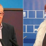 El portavoz del PP, José Antonio Ruiz Vivo y la socialista Begoña García Retegui