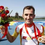 El ciclista Javier Otxoa