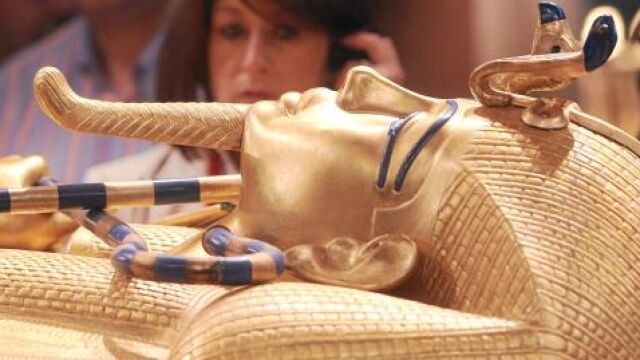 Uno de los tesoros de la tumba del faraón