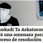 Portada de Gara donde se ofrece la entrevista