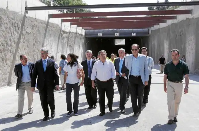 La obra del túnel de Bueno Monreal acumula un desvío de 28 millones