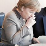 La canciller germana apoya el intervencionismo estatal y asegura que «el Estado como guardián del orden vive un renacer»