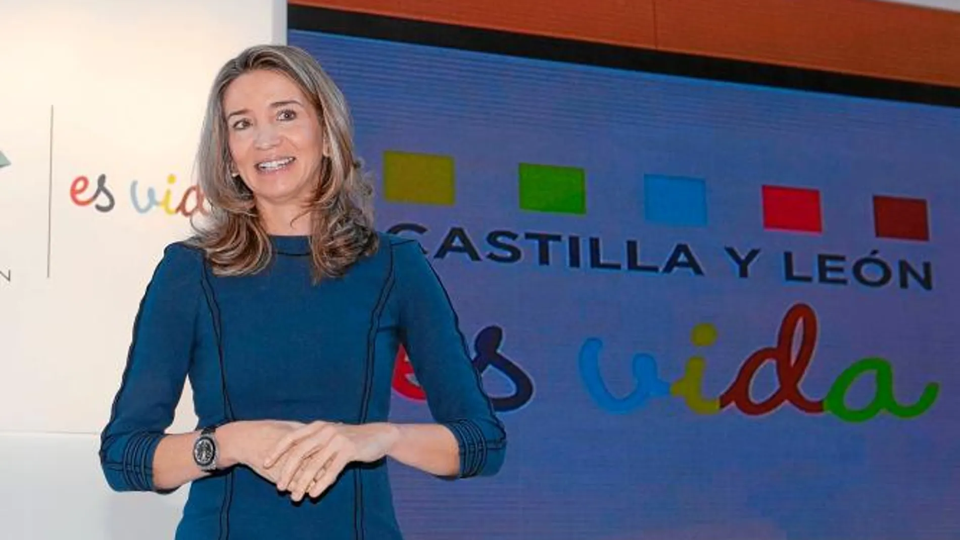 La consejera de Cultura y Turismo, Alicia García, presenta la nueva imagen de la Marca «Castilla y León es vida».
