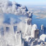 Imagen del ataque a las Torres Gemelas de Nueva York del 11 de septiembre de 2001