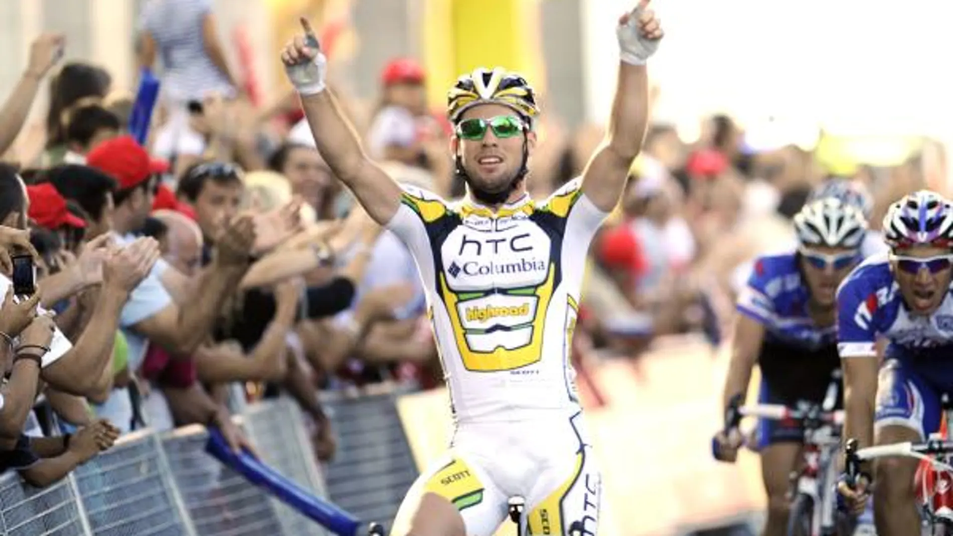 Cavendish logra en Burgos su segunda etapa e Igor Antón sigue líder