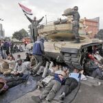La presencia del Ejército no intimida a los manifestantes
