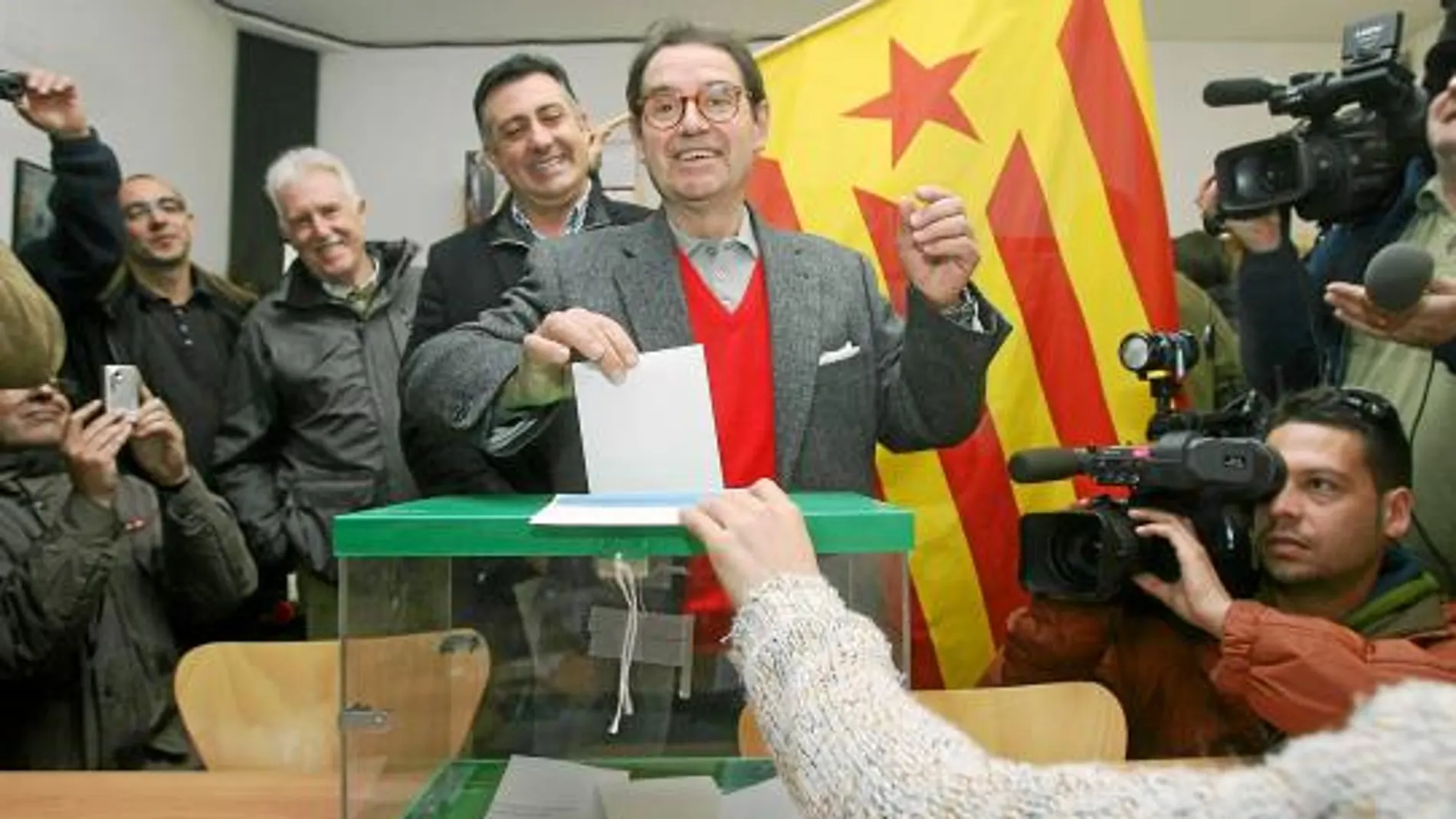 Puigcercós ya apoyó con entusiasmo el proceso de consultas soberanistas en muchos municipios catalanes