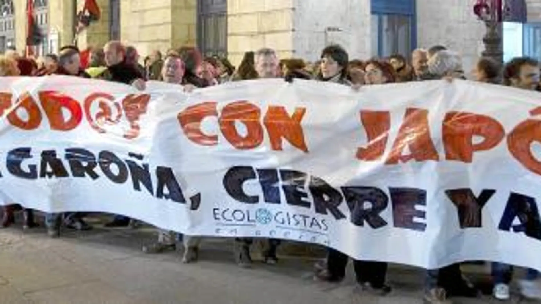 La manifestación de ayer en Burgos fue la primera de las 30 convocadas en España