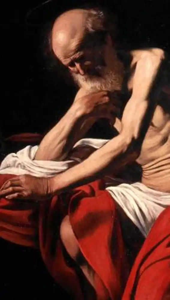 «San Jerónimo penitente», de Caravaggio